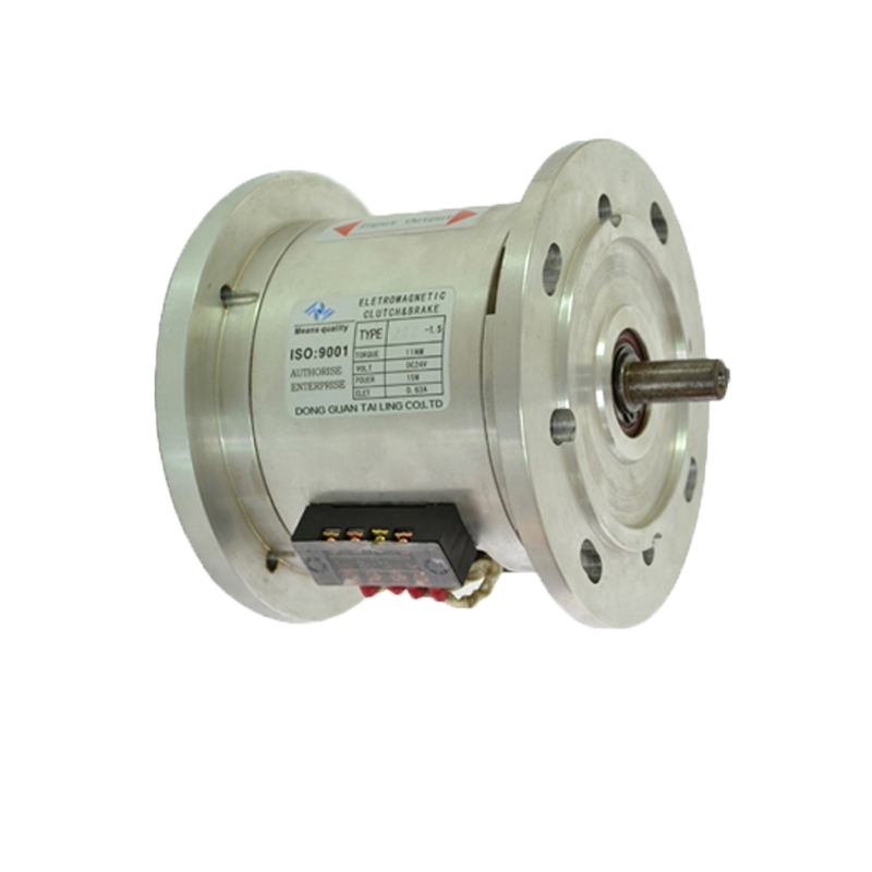 雙電磁離合剎車組合體的工作原理 雙電磁離合剎車組合體的工作原理